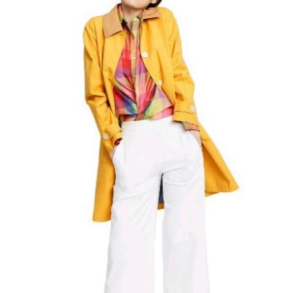 Isaac Mizrahi x Target - Yellow Collared Jacket/Coat NWOT